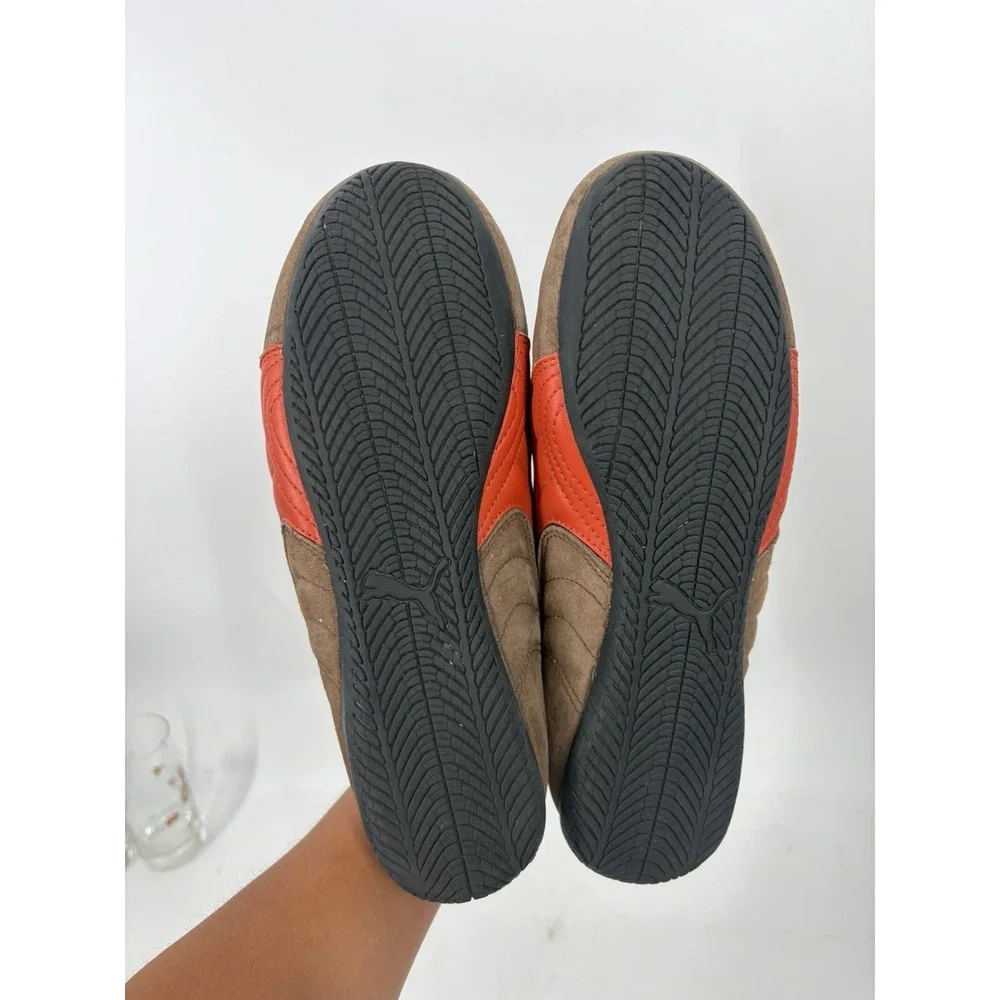 PUMA Speedcat OG Mens Size 7.5 Orange & Brown Sneakers / Shoes